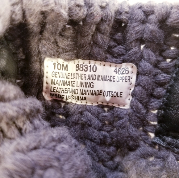 AMAZING CABLE KNIT AND LEATHER HARNESS TIMBERLAND 88310 WOMEN BOOTS SIZE 10 M - Picture 9 of 11